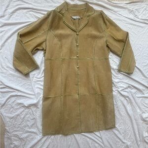 Women's Tan Leather Jacket